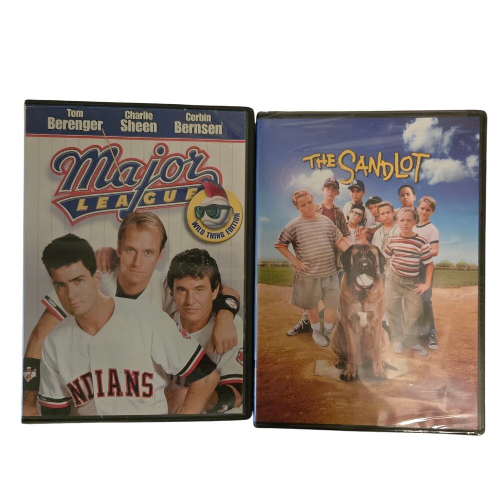 Major League and the Sandlot DVD widescreen (G5-1083)